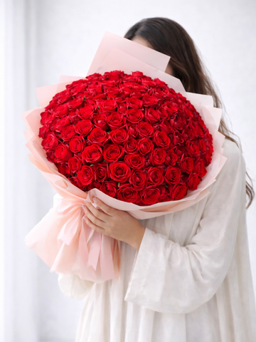 All My Heart – Red Roses Bouquet