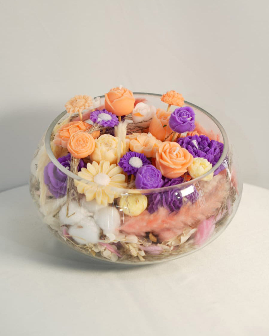 Floral Dream Candle Bowl