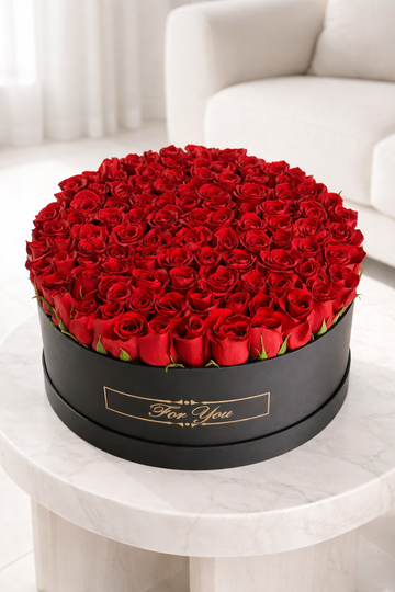 Forever in Red Rose Box