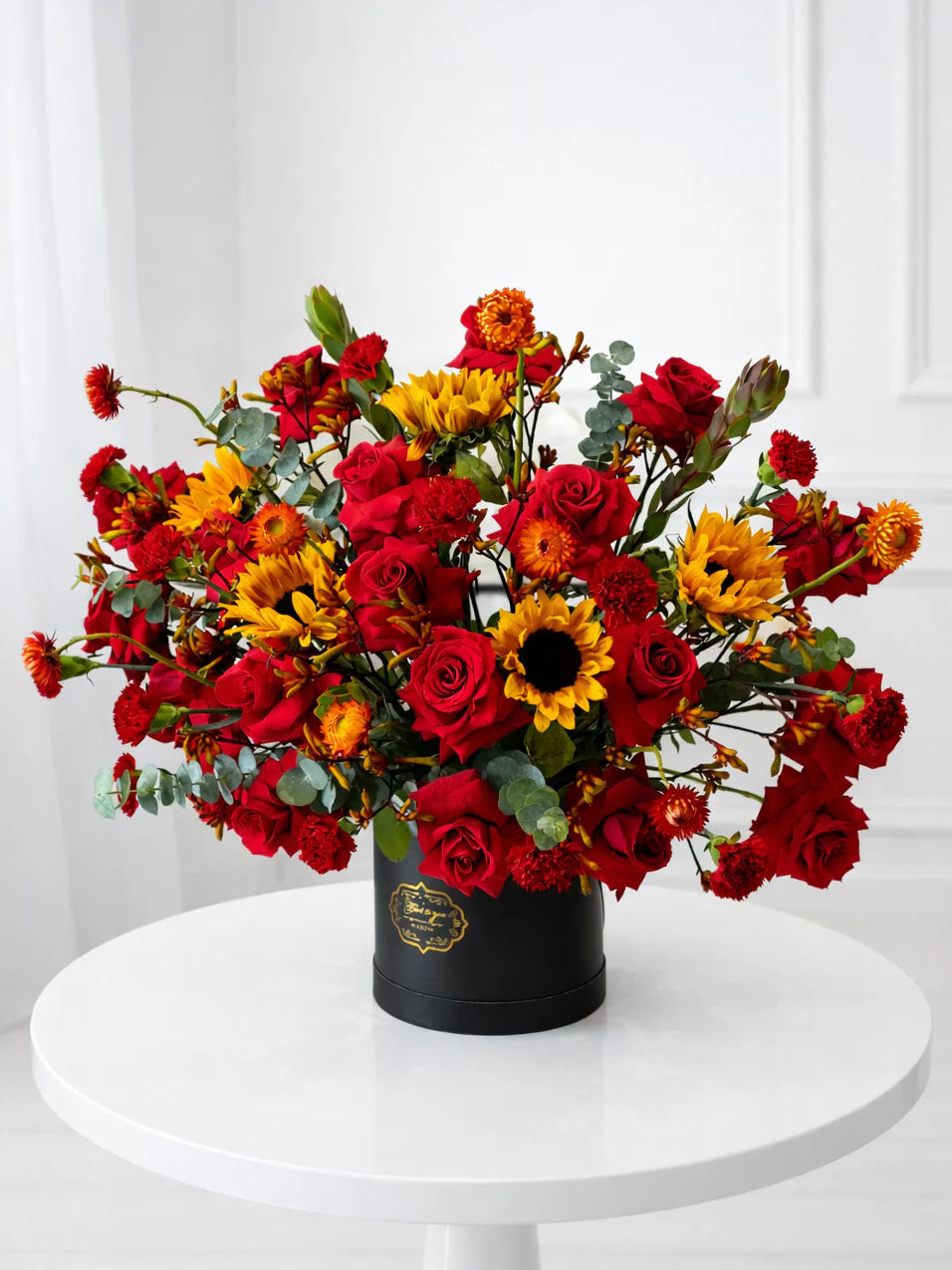 Golden Love Flower Box