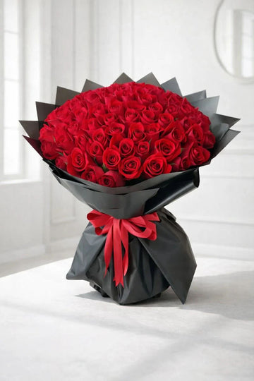 Royal Rose Bouquet - 100 Rose