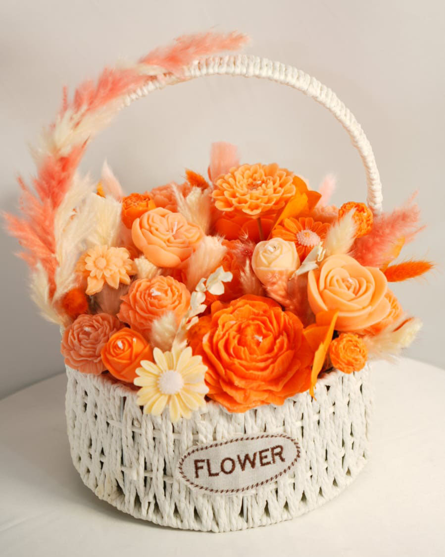 Sunset Blossom Candle