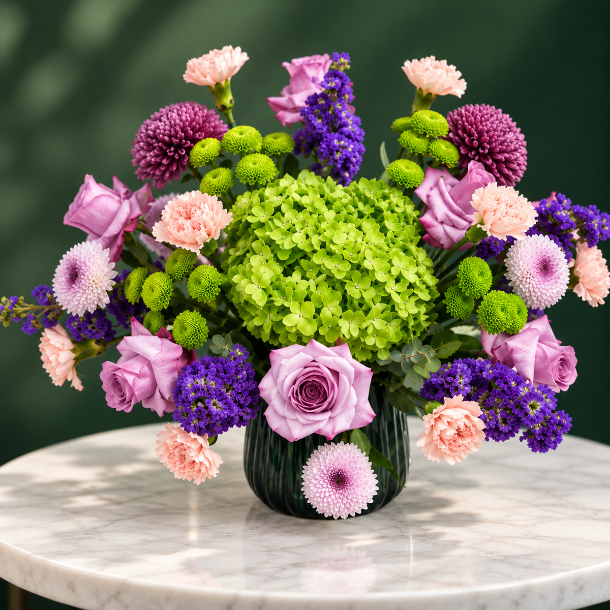 Green & Purple Symphony